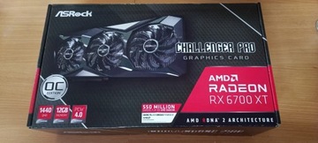  Karta graficzna RX 6700 XT Challenger Pro 12gb