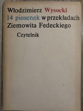 Włodzimierz Wysocki. 14 piosenek w przekładzie