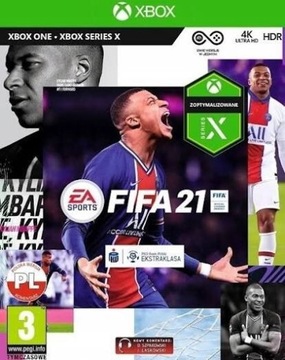 Gra FIFA 21 Xbox one 