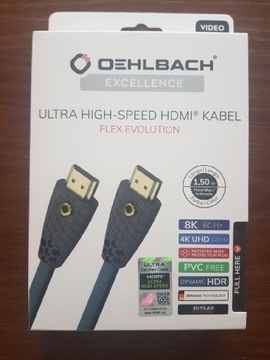Kabel Oehlbach Flex HDMI - HDMI 1.5 m 4k 8k