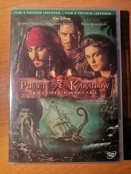 Piraci Z Karaibów: Skrzynia Umarlaka DVD PL Lektor