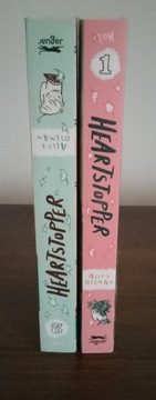 Dwa tomy książki "hearstopper" Alice Oseman 