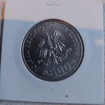 Polska moneta prl 500zł