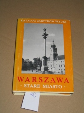 Katalog zabytków Warszawa stare miasto