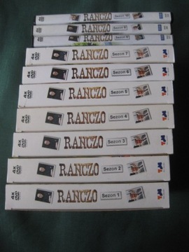 RANCZO SEZONY 1-10 (40  DVD)+CD SOUNDTRACK Z FILMU