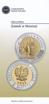 Folder z serii "Odkryj Polskę"- Zamek w Mosznej