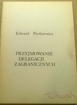 Pietkiewicz Delegacje zagraniczne Savoir vivre