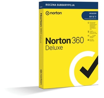 Norton 360 Deluxe 3 stanowiska 1 rok /bez karty