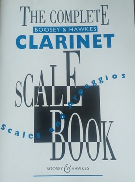 The Complete Clarinet scale book 