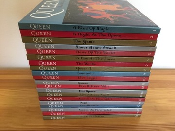 Kolekcja QUEEN 20 CD . Płyty wraz z książkami.