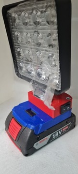 Lampa led robocza na akumulator bosch 18v GBA 