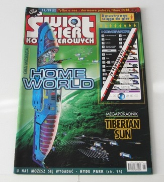Świat Gier Komputerowych nr 11/99 HomeWorld+Plakat