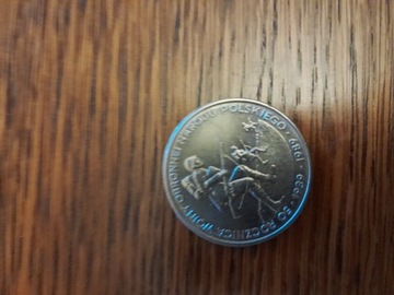 Moneta - 500 zł  -1989r. - 50 rocz. Wojny Obronnej