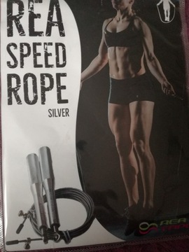 SKAKANKA TRENINGOWA  REA SPEED ROPE SILVER