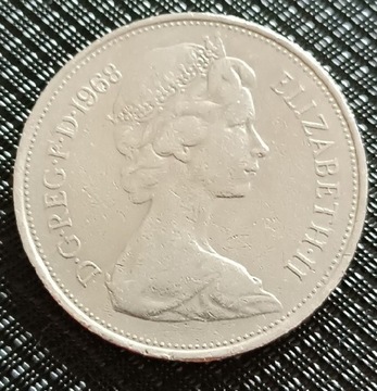 New Pence 1968r Elizabeth ll 