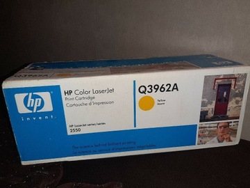 Oryginalny toner Hp Q3962A YELLOW żółty