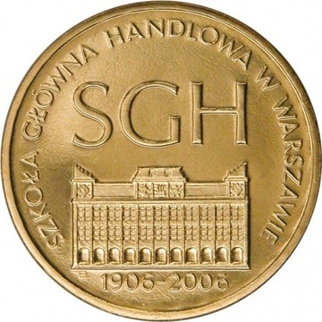 SGH 2006 rok 2 zł