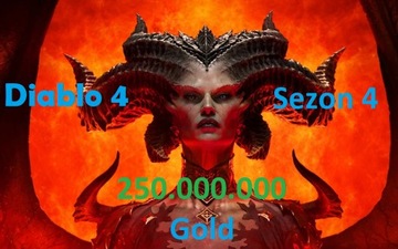 Diablo 4 Sezon 4 250.000.000 Gold PC XboX PS