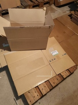 Kartony używane 52x35x23 3/5w pudełko opakowanie w