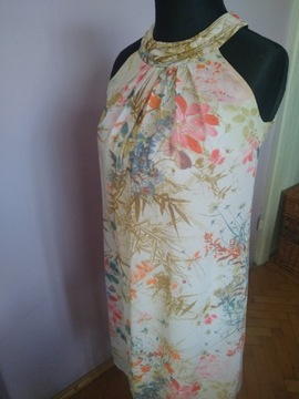 Sukienka Esprit S w kolorowe kwiaty 