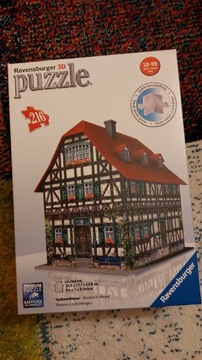 Puzzle ravensburg 3D holenderski dom