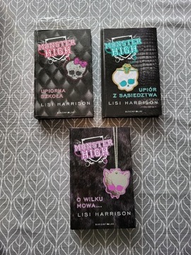 Monster High książki 