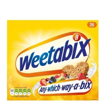 Weetabix 36 śniadaniowe ciastka zbożowe UK