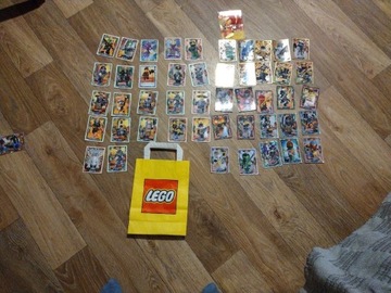 LEGO Ninjago karty + torebka lego