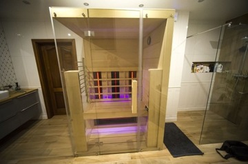 Prawdziwa sauna infrared 145x115x210cm typ A