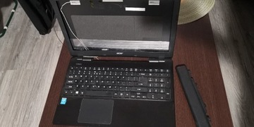 Laptop Acer e5-571-33kj uszkodzony na części 