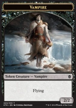 Vampire Token (Black 2/2 flying)