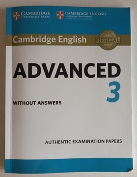 Cambridge Advanced 3 Authentic Examination Papers