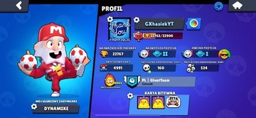 Konto Brawl stars 23k puch