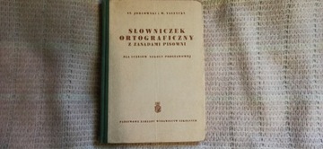 Książka Słowniczek Ortograficzny z zasadami pisow.