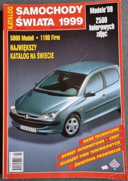 Samochody Świata 1999 - Katalog