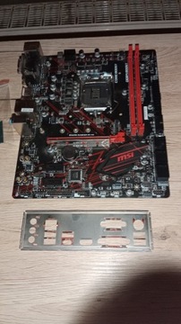 MSI B360M Gaming Plus płyta główna (uszkodzona)