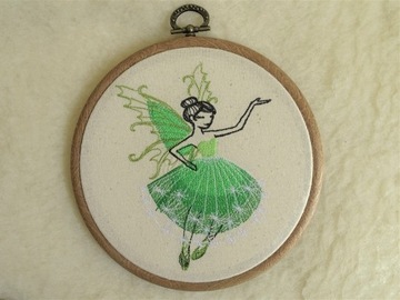 Obrazek prezent dla dziewczynki Wróżka letnia haft