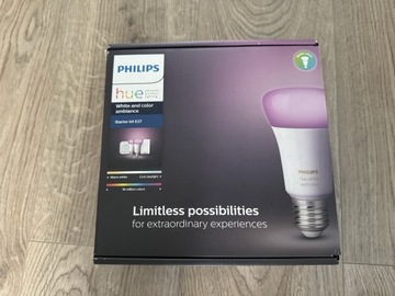 Philips Hue Starter Kit E27 Smart Home White Color