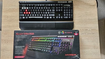 Klawiatury HyperX Alloy Elite RGB + Alloy FPS