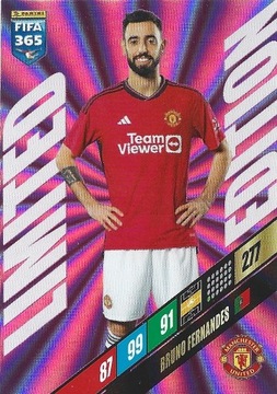 PANINI FIFA 365 2024 LIMITED FERNANDES MAN UNITED