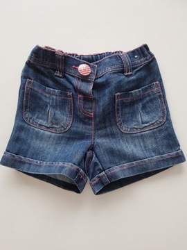 Krótkie spodenki jeansowe szorty dziewczęce Next92