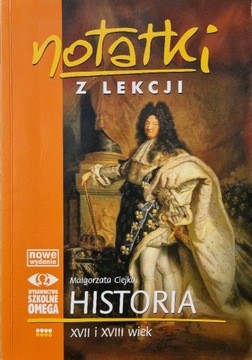 Notatki z lekcji - Historia XVII i XVIII wiek