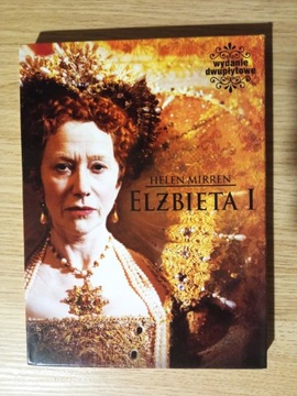 Elżbieta I, Helen Mirren, dvd, super stan