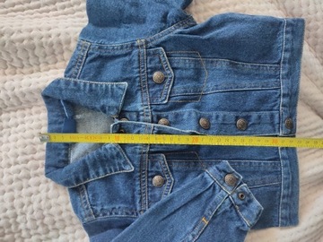 Przepiękna Jeansowa kurteczka dziecięca ok 2 latka