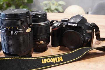 Nikon d3200 plus DX AFs nikkor 18-55mm