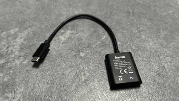 Adapter hama USB-C 2USB-C