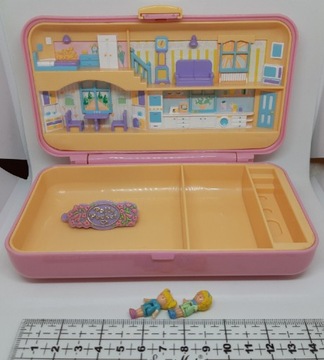 1990r Bluebird Polly Pocket Pretty hair playset