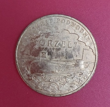 Moneta 2 zł Orzeł 2012r.