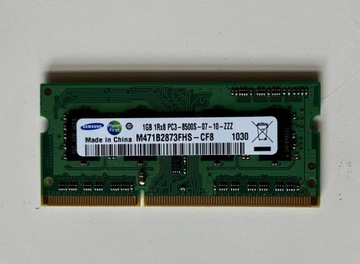 Pamięć RAM Samsung 1GB 1Rx8 PC3-8500S-7-10-ZZZ