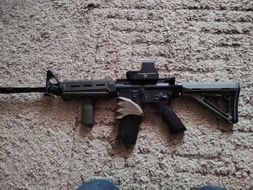 Karabin Karabinek ASG Replika M16 kolimator